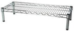 Shelving Inc. 12" d x 24" w Chrome Wire Shelving with 1 Tier Shelf, Weight Capacity 800lbs Per Shelf
