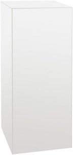 shopPOPdisplays White Expanded PVC Display Pedestal - Lightweight, Portable & Durable for Events, Trade Shows - 50 lb. Capacity (11.5" W x 11.5" L x 42" H)