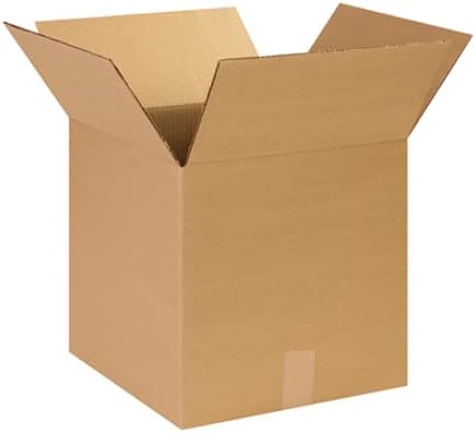 Secure Seal - 14x14x14 Pack of 25 Corrugated Cardboard Packing Shipping Mailing Moving Carton Boxes