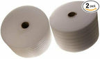 Bubblefast! Brand 1/8" x 188' Poly Foam Cushioning Roll with 12" Perforations (Two 1/8" x 12" Rolls)