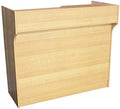 Only Hangers Display Checkout Register Stand with Drawer and Counter Space - Avilable in White, Black, and Maple (Ledge Top, Maple, 72")