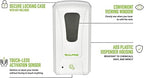 Hands-Free Smart Sanitizing Station - Alpine Automatic Touch-Free Hand Sanitizer Dispenser Drip Tray with and Sturdy Floor Stand for Commercial/Home/Office/Hotel Use, Liquid Soap Capacity 1200ml