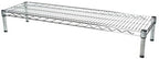 Shelving Inc.12" d x 54" w Chrome Wire Shelving with 1 Tier Shelf, Weight Capacity 800lbs Per Shelf