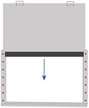 2 in 1 Bundle - Outside Mount Door Flood Barrier Shield (5127MA) + Door Flood Barrier Threshold (319MA), size: (36'' x 36'')