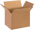 Secure Seal - 13x10x10 Pack of 100 Corrugated Cardboard Packing Shipping Mailing Moving Carton Boxes