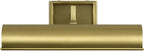 Modern 12in Brass Picture Lights for Wall Hardwired, Gold Picture Light Adjustable Picture Frames Lights Wall Sconce for Painting, Artwork, Gallery, Bookshelves Includes Bulbs