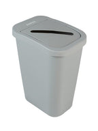 City Box 10 Gallon Paper Recycling Bin Container with Lid for Residential, Business, and Commercial Recycling - NYC Compliant - Grey