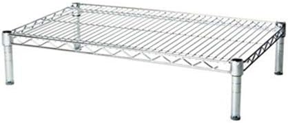Shelving Inc. 24"d x 30"w Chrome Wire Shelving with 1 Tier Shelf, Weight Capacity 800lbs Per Shelf