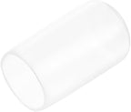 uxcell 20pcs Rubber End Caps Protective Caps 11mm ID Vinyl PVC Round Tube Bolt Cap Cover Screw Thread Protectors, Clear