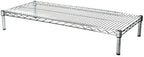 Shelving Inc. 24" d x 48" w Chrome Wire Shelving with 1 Tier Shelf, Weight Capacity 800lbs Per Shelf