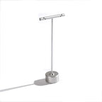 GISELA D 4Pcs Sliver Metal Earring T Bar Stand Retail Display Holders for Show, Jewelry Online Stores Photography Display Props (Sliver 4pcs)