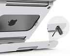 Tablet Stand for Desk Compatible with 10.2" iPad 7 8 9, All Metal, 360 Swivel Base, Anti Theft Tablet Retail Stand - BSC102WT
