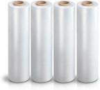 Alliance Stretch Film Hand Bundling - Clear, 18" x 1500ft, 80 Gauge, 4 Pack, Industrial Heavy Duty Shrink Wrap for Packing, Shipping, Pallet, and Moving Supplies