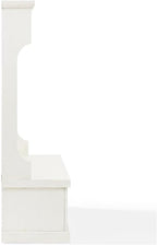 Pemberly Row Hall Tree in Distressed White