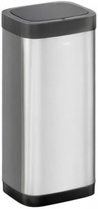 EKO EcoSmart Tall and Large Kitchen Trash Can, 80L/21.1G High Capacity, Touchless Soft Square Motion Sensor Garbage Can, Brushed Stainless Steel
