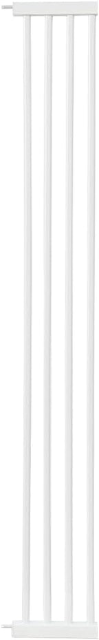 Lumizone Extra Tall Cat Gate Extension Kit 55.12" High Pressure Mounted 2025 New 8.27" Extra Wide 1.37" Gap No Drilling Tall Pet Gate for Dogs (White, 55.12" H x 8.27" W, Extension)