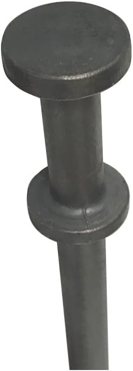 Double Head Tent Stakes - Heavy Duty Steel Tent Stakes, Versatile Ground Spikes to Anchor Commercial Inflatables, Party Tents, and Outdoor Camping Shelters, 3/4 x 24 Inch, 25-Pack
