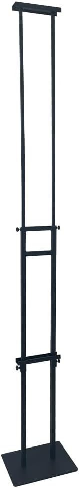 Heavy Duty Pedestal Poster Sign Stand for Display Double Sided Poster Stand Adjustable Height Up to 80 Inches w/ Non-Slip Base Floor Standing Sign Holder for Board & Foam Sign,Wedding,Restaurant