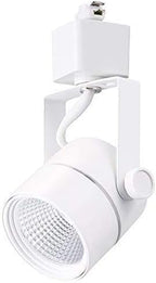 [12 Pack] CLOUDY BAY 8W 3000K Warm White Dimmable LED Track Light Head,CRI90+ True Color Rendering Adjustable Tilt Angle Track Lighting Fixture,40° Angle for Accent Retail,White,Halo Type