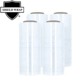 PSBM 256 Rolls 12 Inch x 2000 Feet 60 Gauge Stretch Film/Wrap, Heavy Duty Industrial Strength Clear Shrink Plastic Wrap for Moving, Packing, Shipping, Pallet Wrapping & Storage