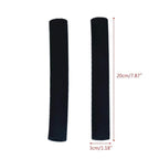 4Pcs Black Baby Stroller Handle Cover Push Tube Cart Sleeve Foam Covers Armrest Soft Pr Baby Cart Covers Shopping, Travel Gear