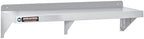 DuraSteel Stainless Steel Shelf - 60 Inch Wide x 14 Deep Commercial NSF Mounted Metal Wall Shelf Pantry Organizer Garage Storage Shelves - Rack Shelving Restaurant Kitchen Units Laundry Utility Room