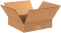 Secure Seal - 100 Pack of 15x15x3” Corrugated Cardboard Packing Shipping Mailing Moving Carton Boxes Cube
