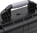 PP Portable Flight Case, Lockable Tool Box for Transportation Travelling, Protective Equipment Case, 20.5"x15.7"x7.5", -285