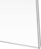PecMuikee Acrylic Sign Holder 8.5x11 Horizontal, Wall Mount Acrylic Sign Holder and Plastic Paper Display Ad Frame bonus with 3M Tape and Mounting Screws for Restaurants, Office, Store, 20 Pcs