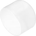 uxcell 4pcs Rubber End Caps 65mm ID Vinyl Round Tube Bolt Cap Cover Screw Thread Protectors Clear, 40mm Height