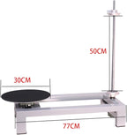 Manual Table Stretch Film Dispenser Wrapping Pallet Machine, Heavy Duty Film Dispenser Wrap Bench for 12-20" Rolls with Adjustment