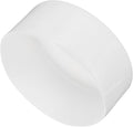 uxcell 4pcs Rubber End Caps 120mm ID Vinyl Round End Cap Cover Screw Thread Protectors White, 50mm Height
