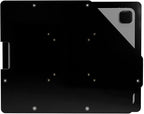 TABcare Anti-Theft Acrylic VESA Enclosure for Apple iPad Pro 12.9" 2018 2020 2021 with Free Wall Mount Kit & 90-Degree Angle USB C Cable (iPad Pro 12.9" 3/4/5, Black)