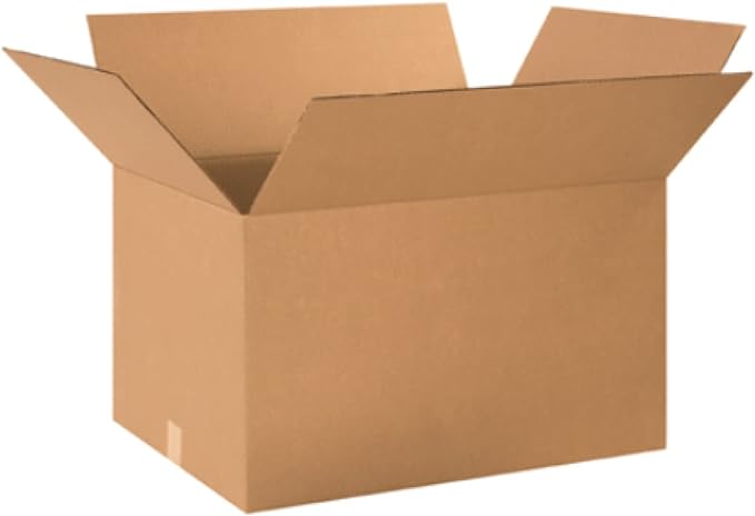 Secure Seal 24x18x14 Pack of 20 Corrugated Cardboard Packing Shipping Mailing Moving Carton Boxes