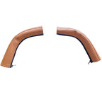 Baby Stroller Handle Protect Cover Compatible for Uppababy Vista V1 V2 Stroller, Armrest Bar Sleeve Case, Stroller Accessories, One Pair (Brown)