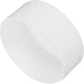 uxcell 4pcs Rubber End Caps 125mm (4 15/16 Inch) ID x 80mm(3 1/8 Inch) H Vinyl Round End Cap Cover Screw Thread Protectors White