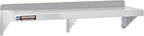 DuraSteel Stainless Steel Shelf - 72 Inch Wide x 14 Deep Commercial NSF Mounted Metal Wall Shelf Pantry Organizer Garage Storage Shelves - Rack Shelving Restaurant Kitchen Units Laundry Utility Room
