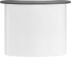 VEVOR Portable Tradeshow Podium Table, 51.18" x 18.31" x 37.4", Display Exhibition Counter Stand Booth Fair with Wall, Foldable Promotion Retail Bar Table Pop Up Podium with Storage Rack, Carrying Bag