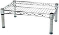 Shelving Inc. 12" d x 18" w Chrome Wire Shelving with 1 Tier Shelf, Weight Capacity 800lbs Per Shelf