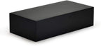 Oirlv Solid Wood Minimalism Style Jewelry Display Stand Showcase Jewelry Organizer Black Square Holder (SM05304)
