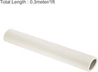 uxcell Foam Tubing for Handle Grip Support,32mm(1 1/4") ID 44mm(1 3/4") OD 0.3 Meter/1ft Length White