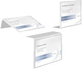 Self Adhesive Label Holder Acrylic Price Tag Displays Sign Holder L-Shape Table Top Sign Stand 10 Pack (60*40mm/2.36*1.57inches)