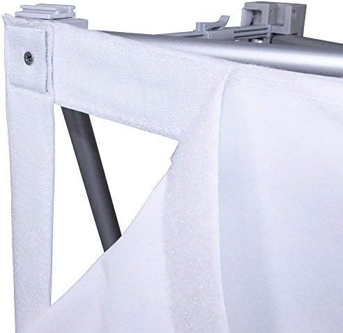 Vispronet Pop-Up Tension Fabric Trade Show Display Booth Frames (5ft x 2.5ft)