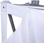 Vispronet Pop-Up Tension Fabric Trade Show Display Booth Frames (7.4ft x 5ft)