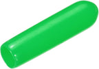 uxcell 20pcs Rubber End Caps 3mm(1/8") ID Vinyl PVC Round Tube Bolt Cap Cover Screw Thread Protectors Green