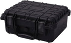 PP Portable Flight Case, Lockable Tool Box for Transportation Travelling, Protective Equipment Case, 13.8"x11.6"x5.9", -287