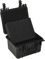 PP Portable Flight Case, Lockable Tool Box for Transportation Travelling, Protective Equipment Case, 10.6"x9.8"x7.1", -282
