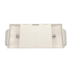 Amazon Basics LED Emergency Light, UL Certified, 6-Pack, Adjustable Two Heads, Wall Mount White with Battery Backup, Nickel,White