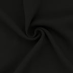Easy-Going Rod Pocket Blackout Curtains for Bedroom, Room Darkening Window Curtains for Living Room, Thermal Insulated Noise Reduction Solid Window Drapes, 2 Panels(34x54 in, Black)