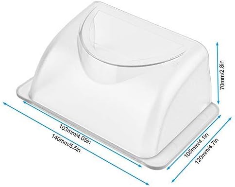 Plastic Rainproof Rain Cover for Door Access, Shell for Access Control Keypad Cover Doorbell Shell for Outdoor